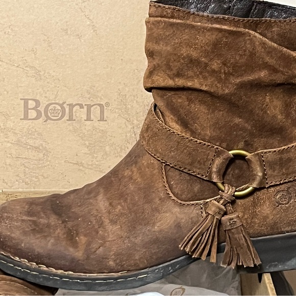 Born Cory Rust. women’s ankle boot Size 10. - Picture 8 of 9